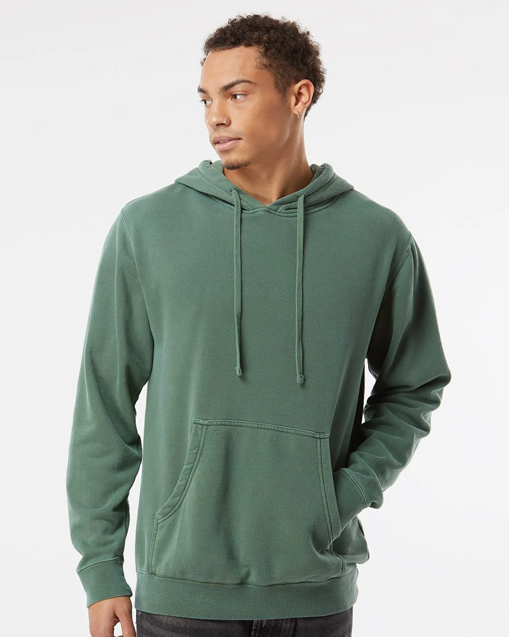 Independent Trading Co.-PRM4500-Midweight Pigment-Dyed Hooded Sweatshirt - Image 7