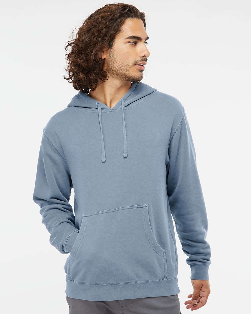 Independent Trading Co.-PRM4500-Midweight Pigment-Dyed Hooded Sweatshirt - Image 89