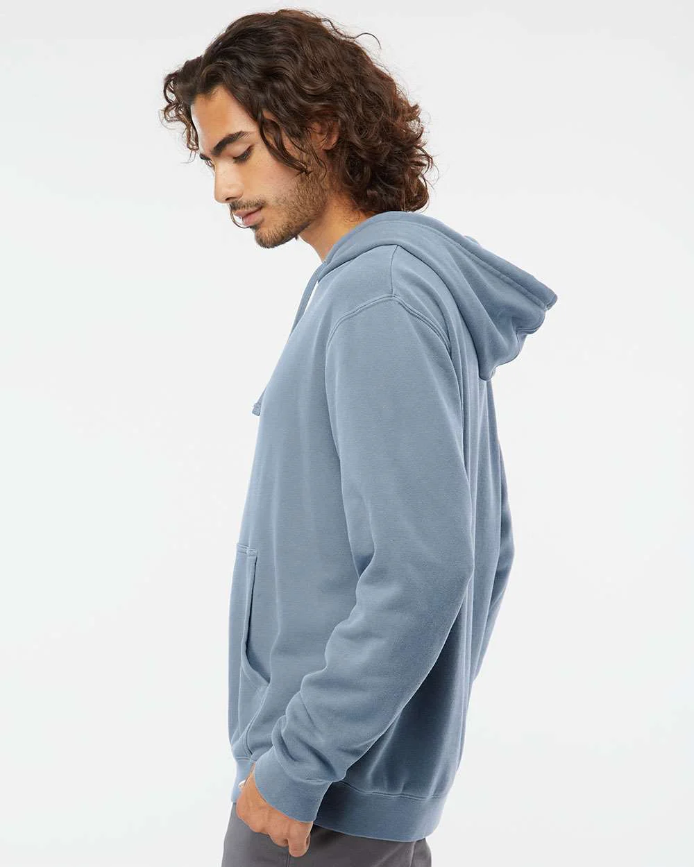 Independent Trading Co.-PRM4500-Midweight Pigment-Dyed Hooded Sweatshirt - Image 90