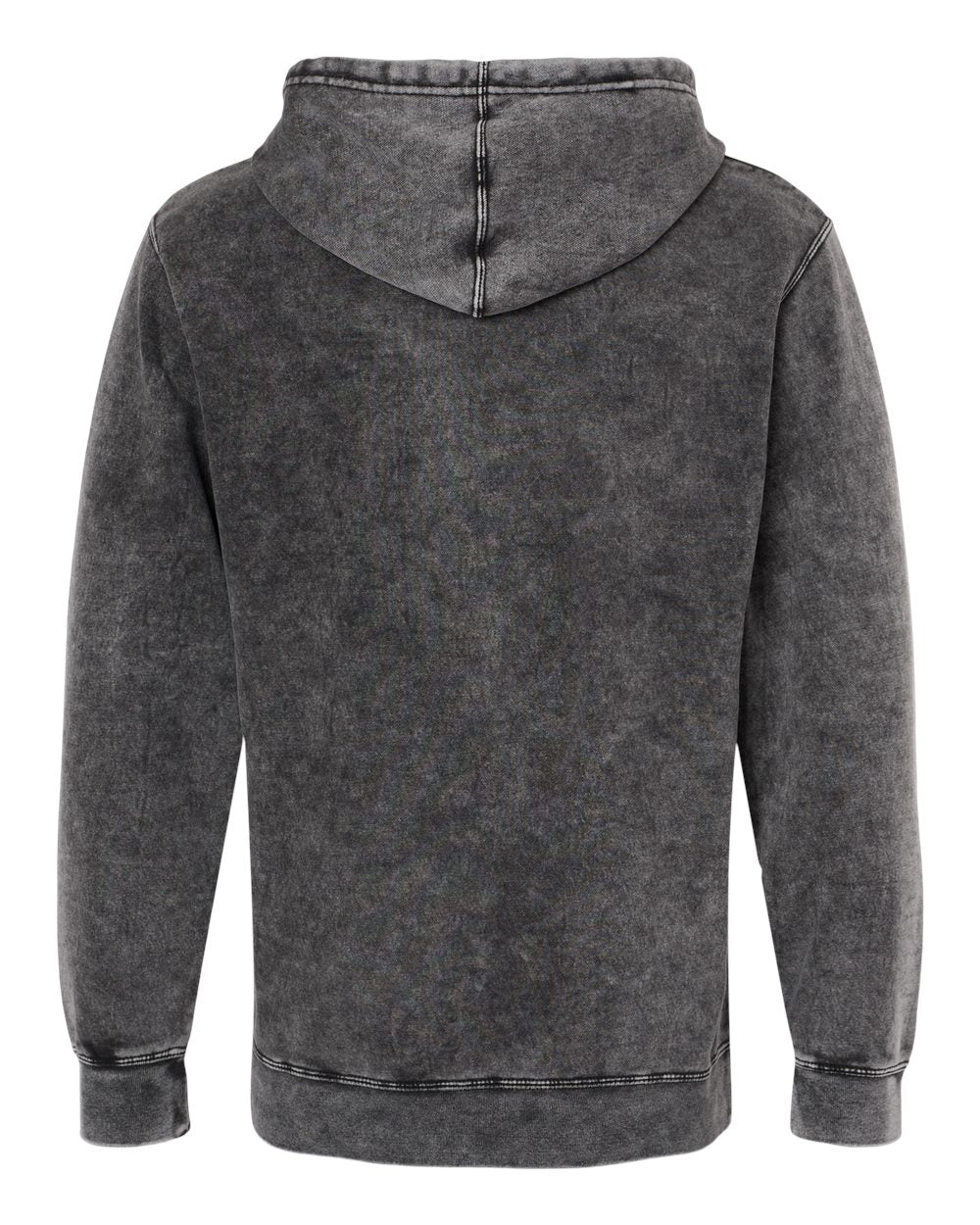 Independent Trading Co.-PRM4500MW-Midweight Mineral Wash Hooded Sweatshirt - Image 2