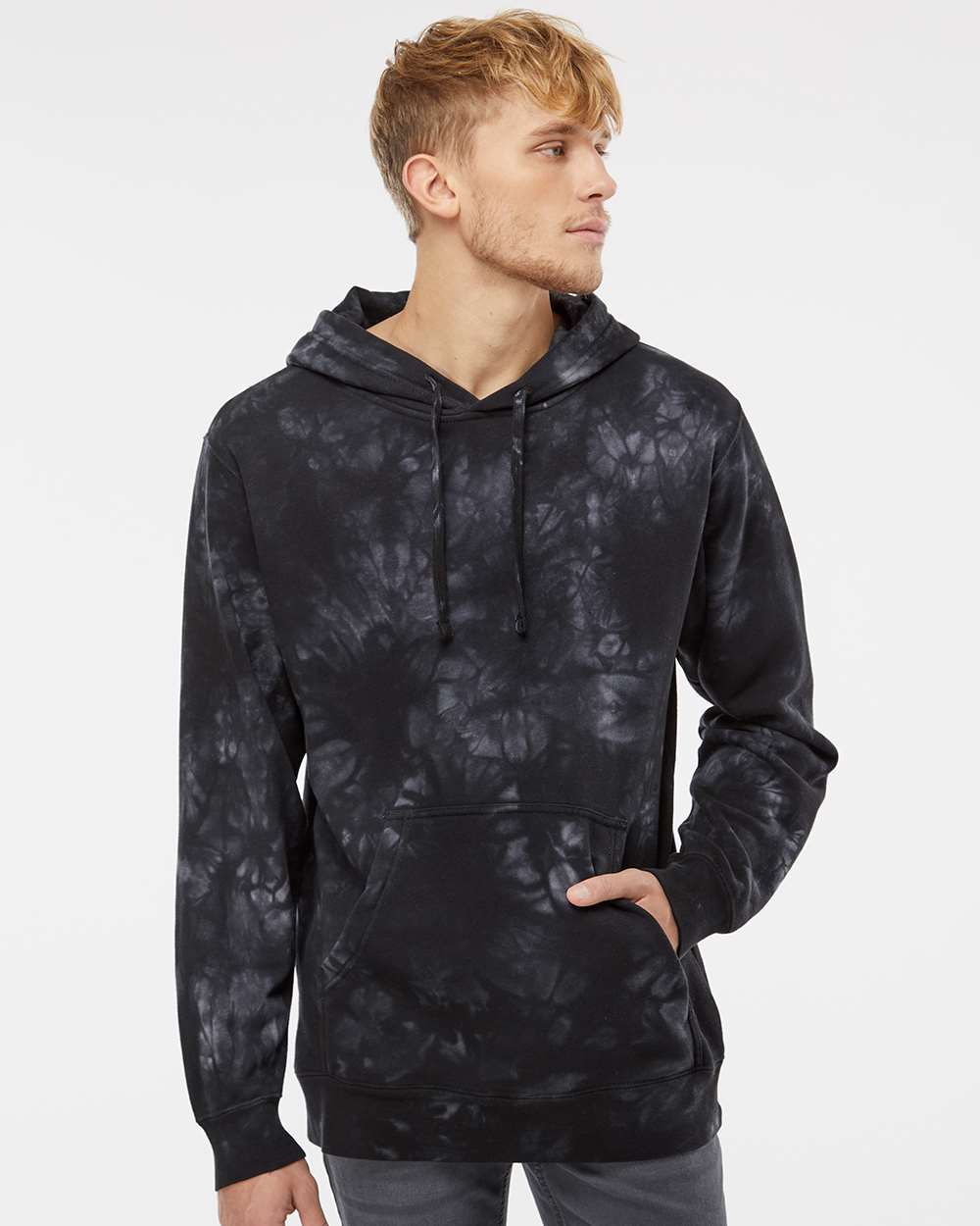 Independent Trading Co.-PRM4500TD-Midweight Tie-Dyed Hooded Sweatshirt - Image 11