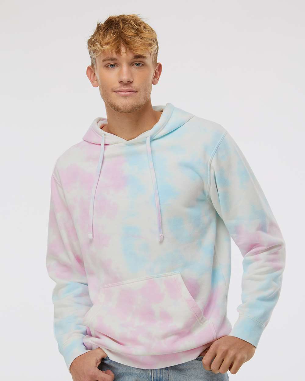 Independent Trading Co.-PRM4500TD-Midweight Tie-Dyed Hooded Sweatshirt - Image 17