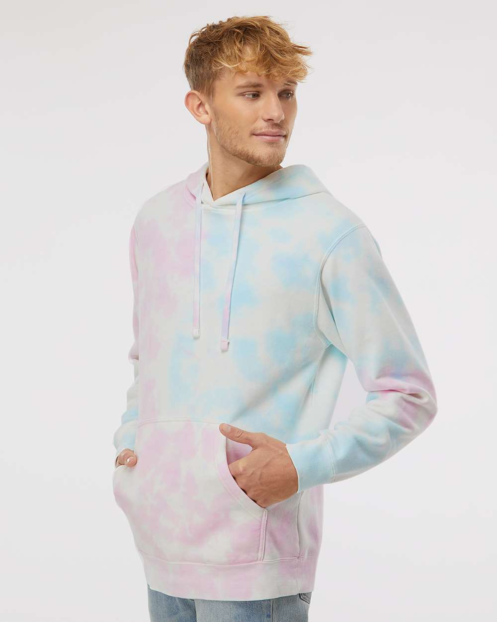 Independent Trading Co.-PRM4500TD-Midweight Tie-Dyed Hooded Sweatshirt - Image 18