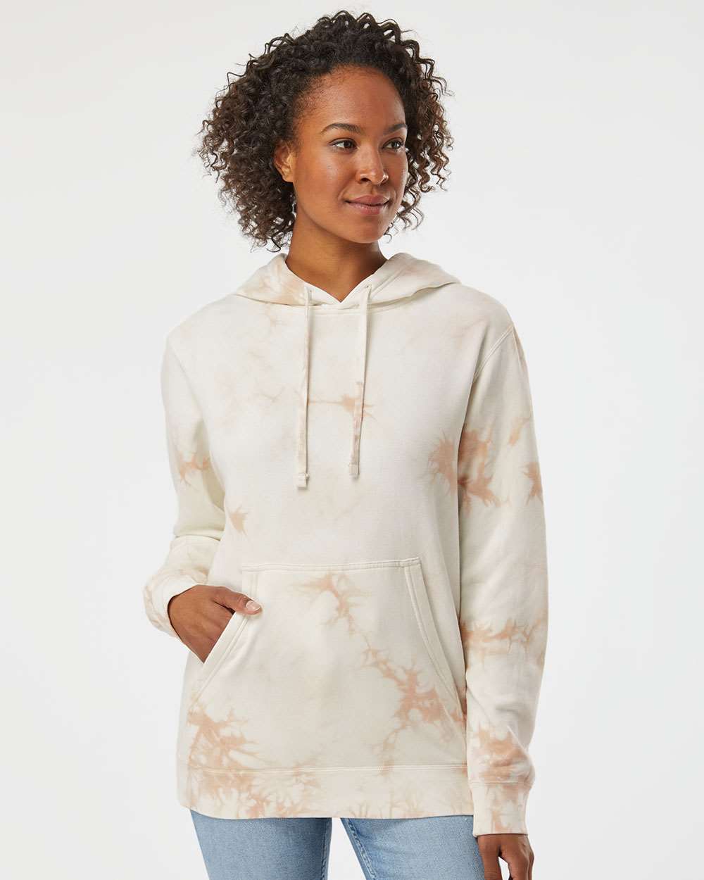 Independent Trading Co.-PRM4500TD-Midweight Tie-Dyed Hooded Sweatshirt - Image 23