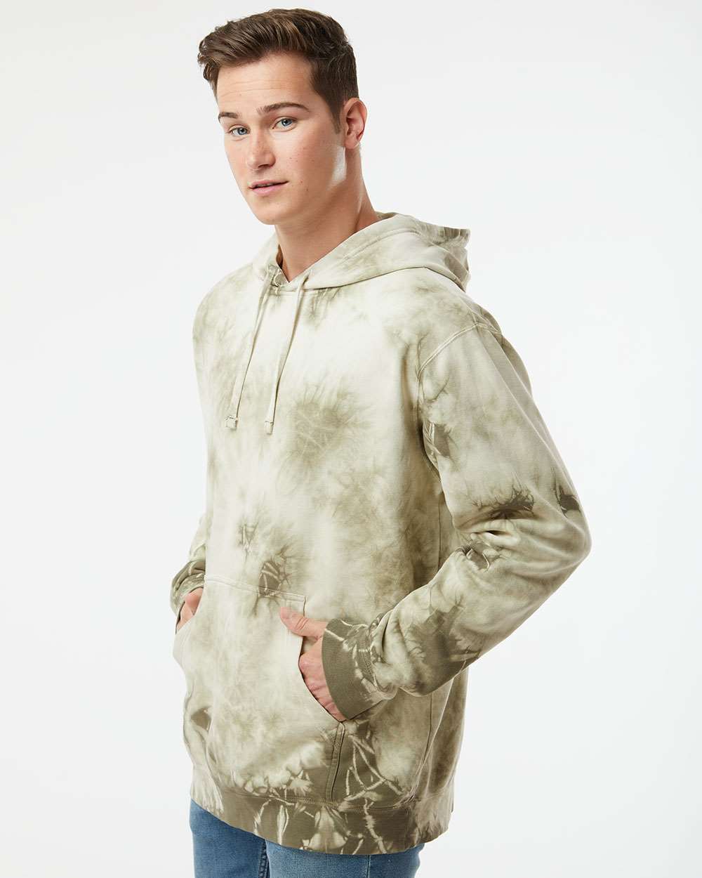 Independent Trading Co.-PRM4500TD-Midweight Tie-Dyed Hooded Sweatshirt - Image 36
