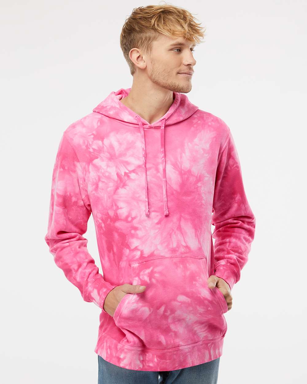 Independent Trading Co.-PRM4500TD-Midweight Tie-Dyed Hooded Sweatshirt - Image 41