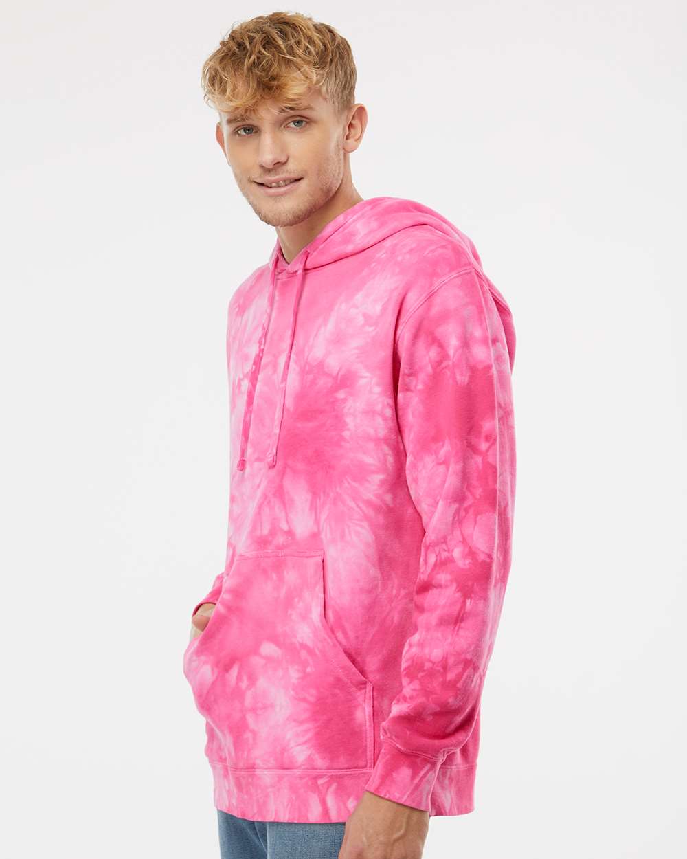 Independent Trading Co.-PRM4500TD-Midweight Tie-Dyed Hooded Sweatshirt - Image 42