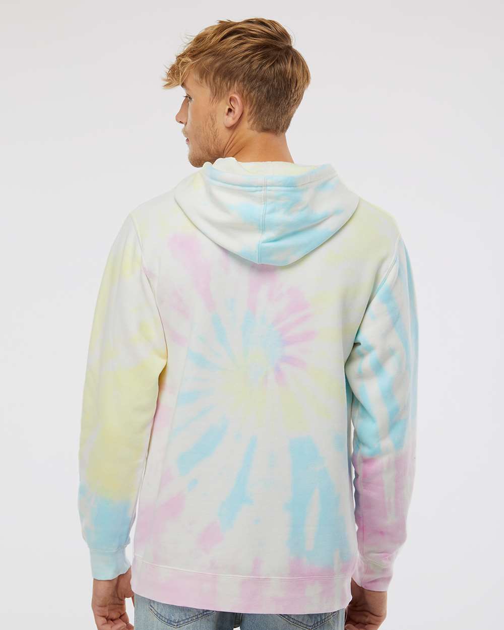 Independent Trading Co.-PRM4500TD-Midweight Tie-Dyed Hooded Sweatshirt - Image 49
