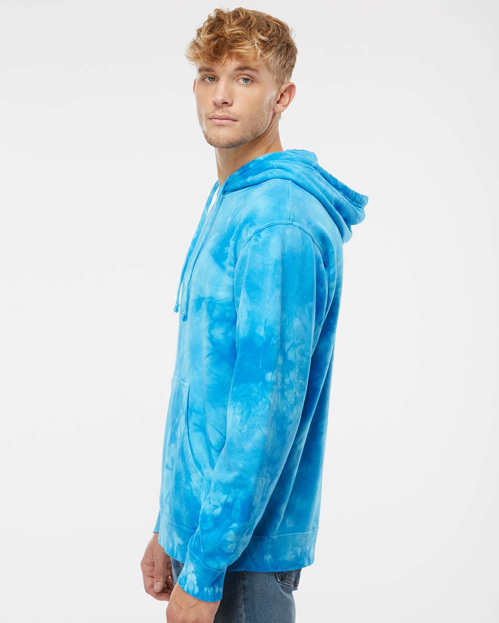 Independent Trading Co.-PRM4500TD-Midweight Tie-Dyed Hooded Sweatshirt - Image 5