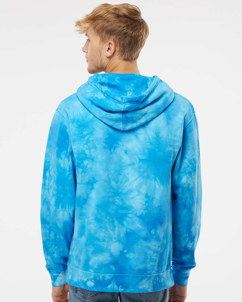 Independent Trading Co.-PRM4500TD-Midweight Tie-Dyed Hooded Sweatshirt - Image 6