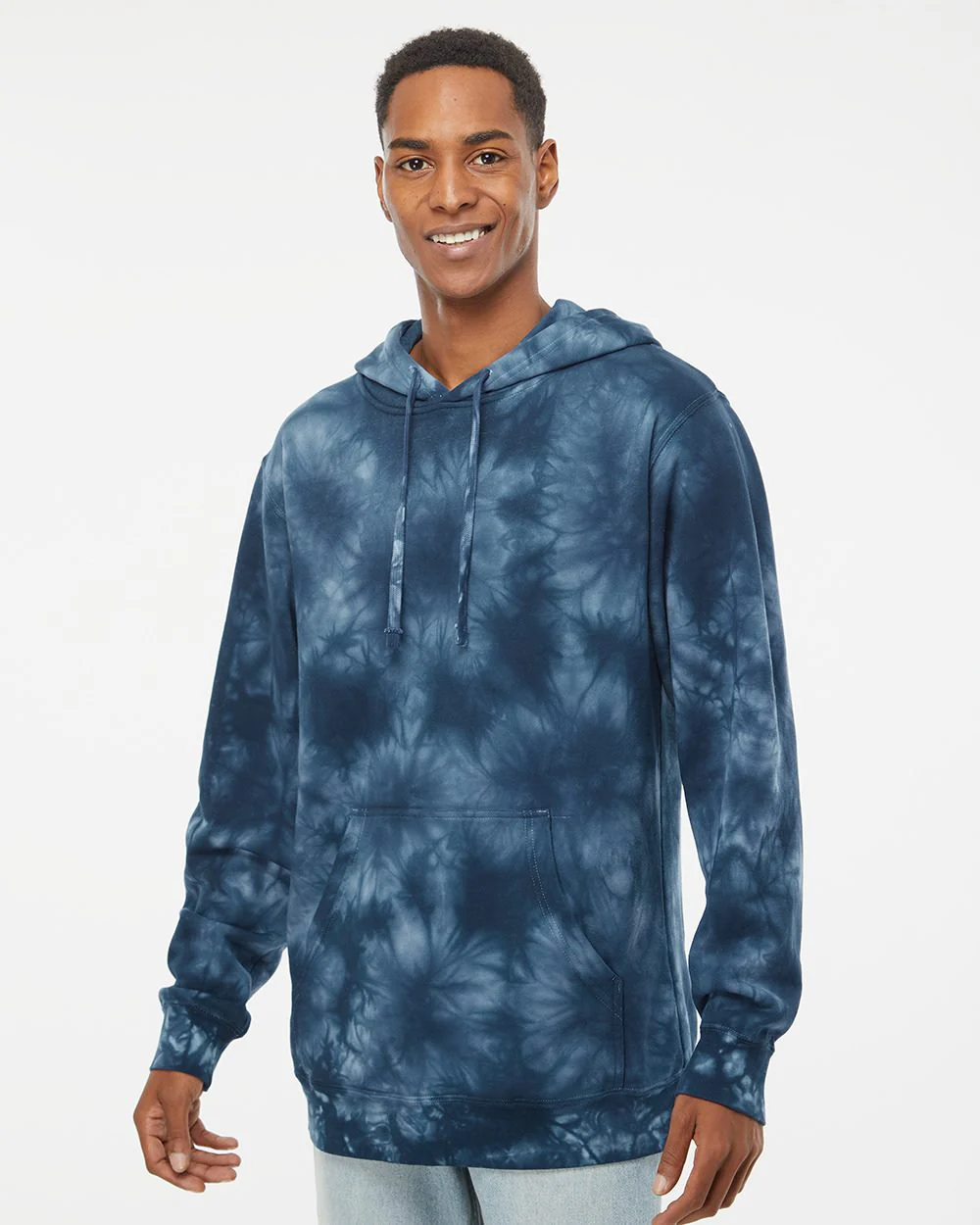 Independent Trading Co.-PRM4500TD-Midweight Tie-Dyed Hooded Sweatshirt - Image 7