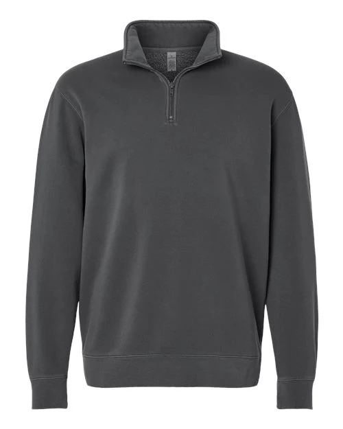 Independent Trading Co.-PRM4600QZ-Unisex Pigment-Dyed Quarter-Zip Pullover - Image 3