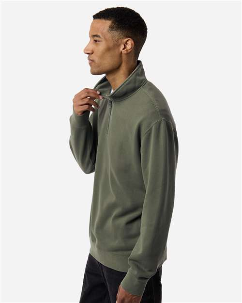 Independent Trading Co.-PRM4600QZ-Unisex Pigment-Dyed Quarter-Zip Pullover - Image 8