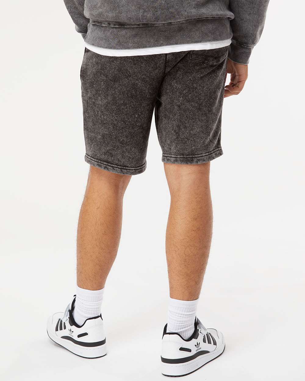 Independent Trading Co.-PRM50STMW-Mineral Wash Fleece Shorts - Image 6