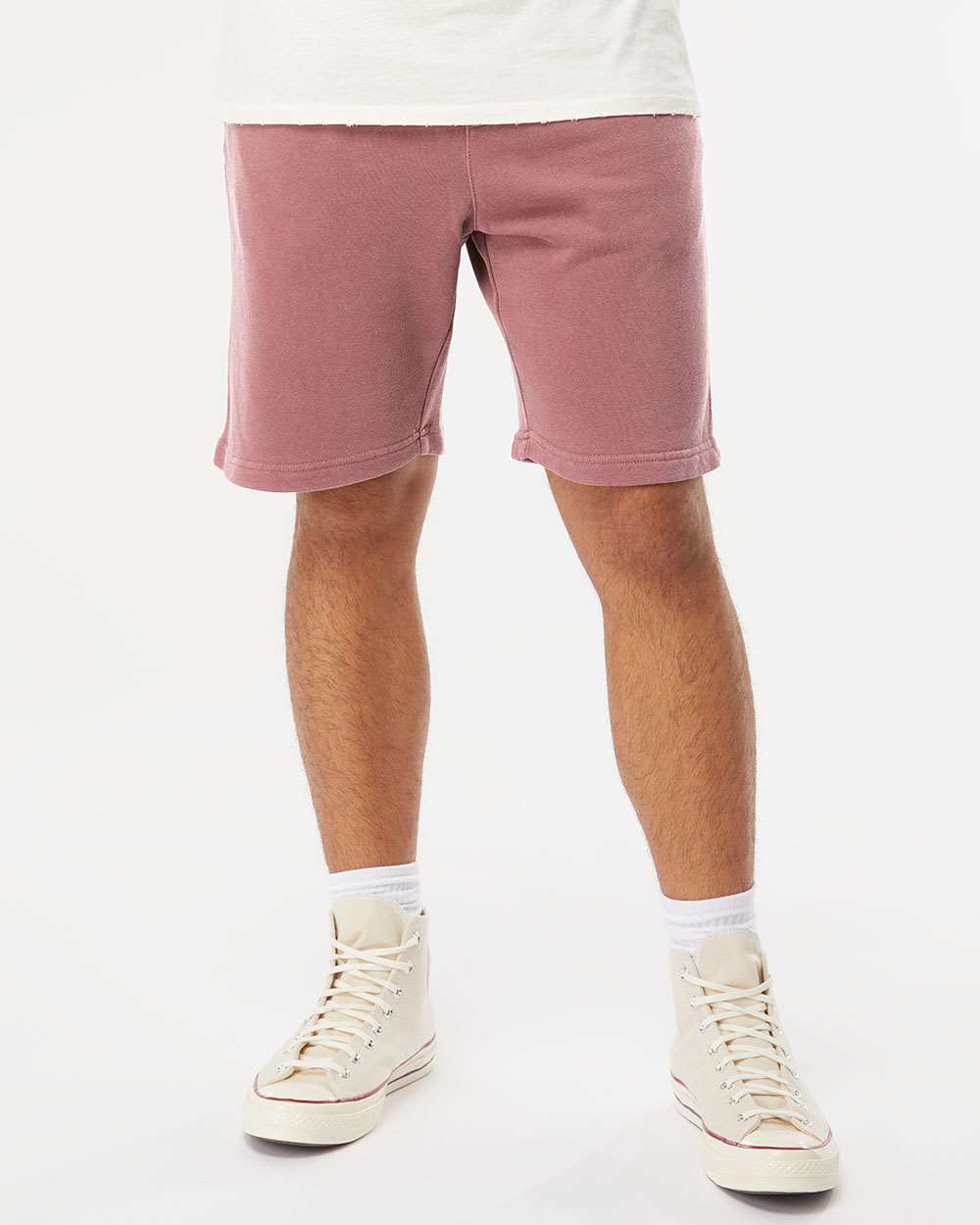 Independent Trading Co.-PRM50STPD-Pigment-Dyed Fleece Shorts - Image 17
