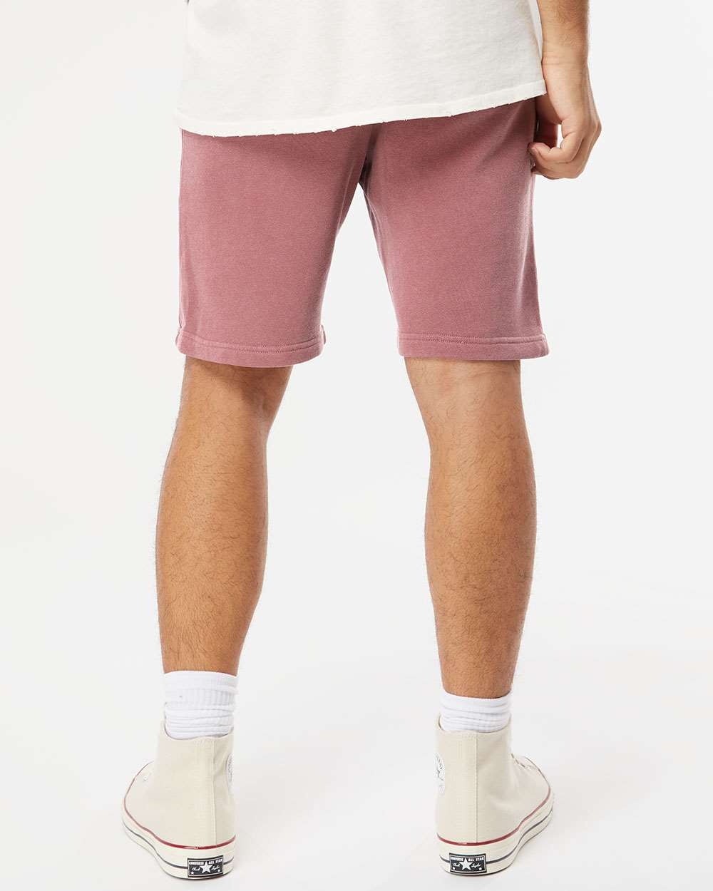 Independent Trading Co.-PRM50STPD-Pigment-Dyed Fleece Shorts - Image 19