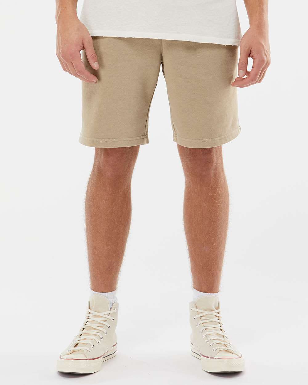 Independent Trading Co.-PRM50STPD-Pigment-Dyed Fleece Shorts - Image 23