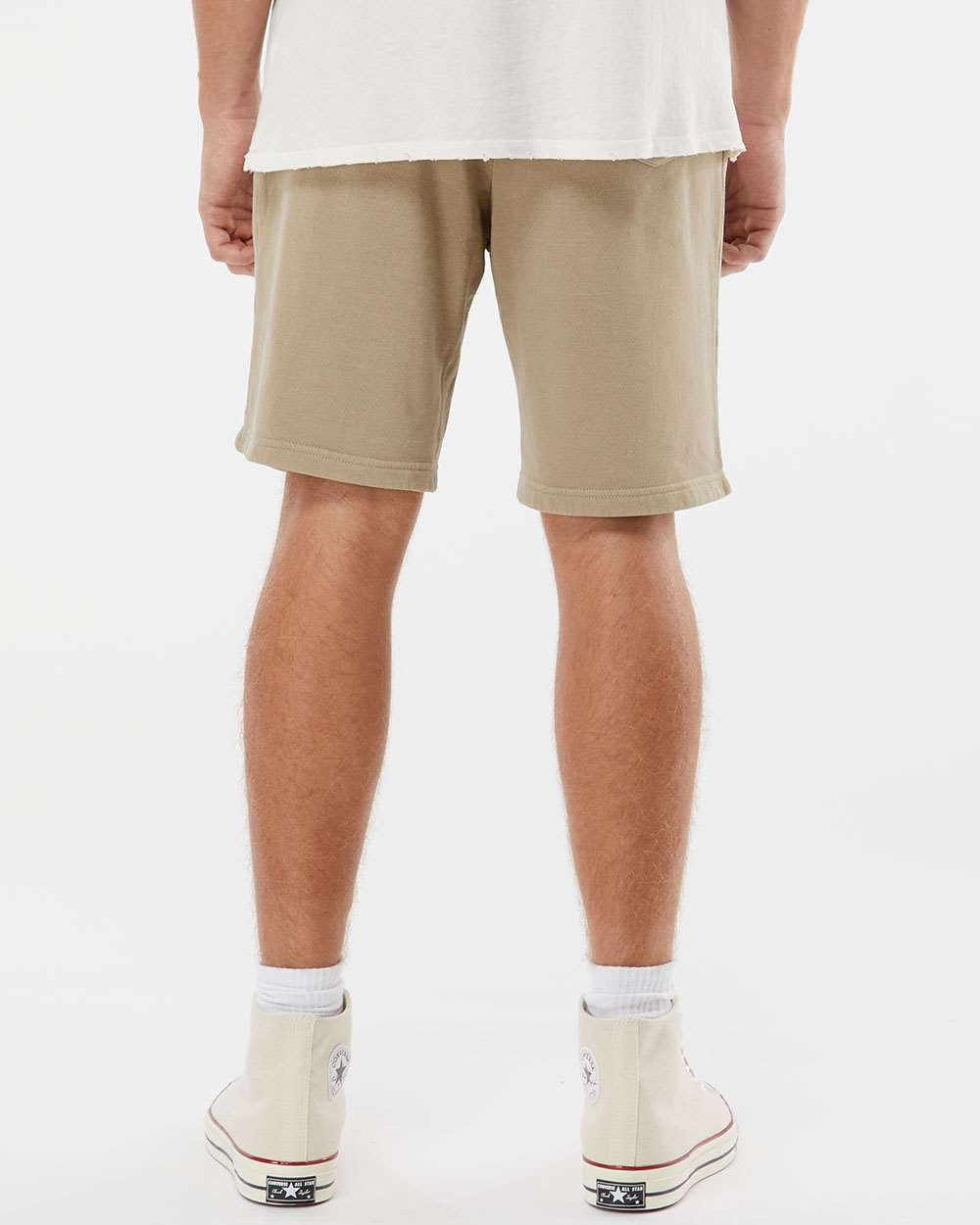 Independent Trading Co.-PRM50STPD-Pigment-Dyed Fleece Shorts - Image 25