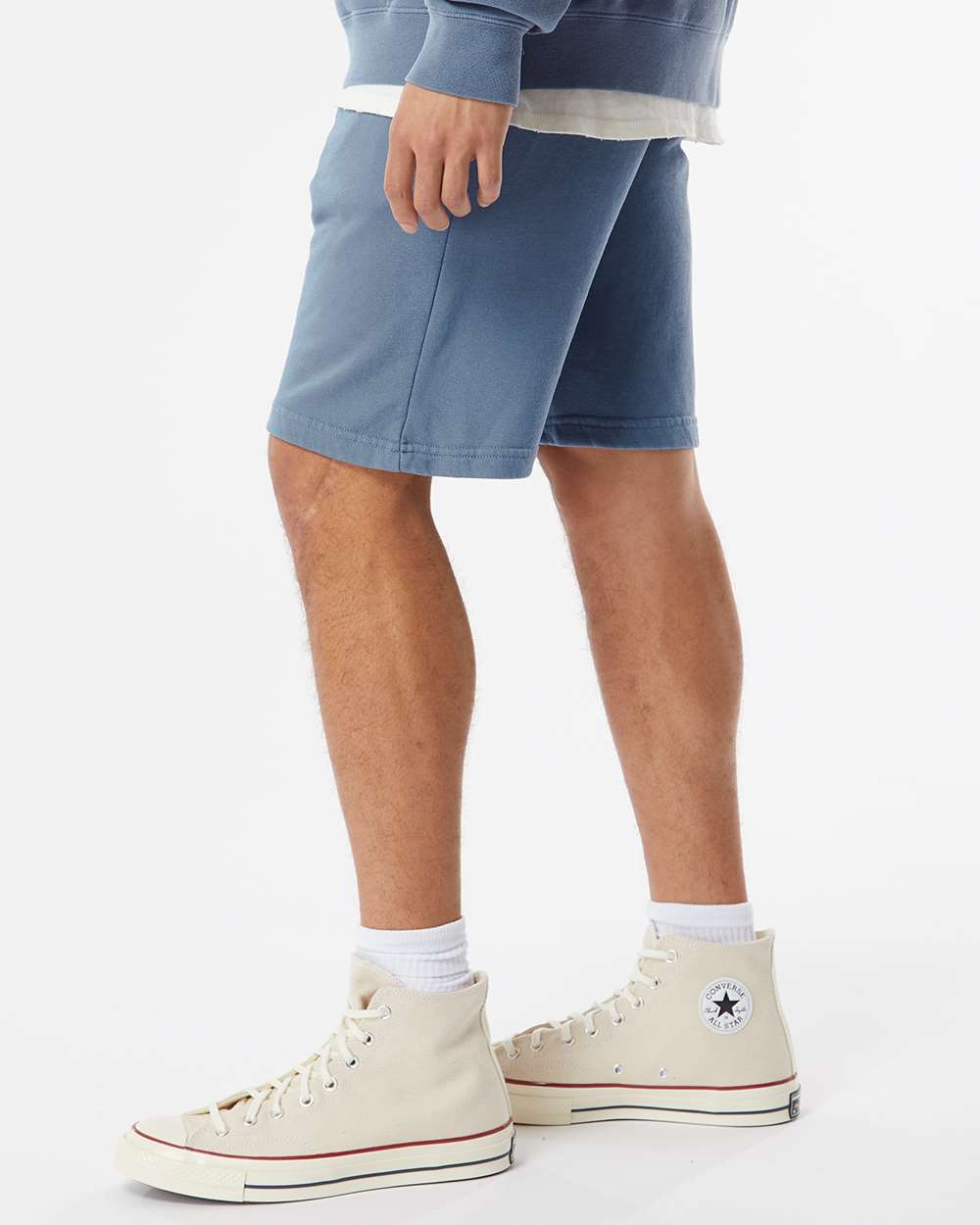 Independent Trading Co.-PRM50STPD-Pigment-Dyed Fleece Shorts - Image 30