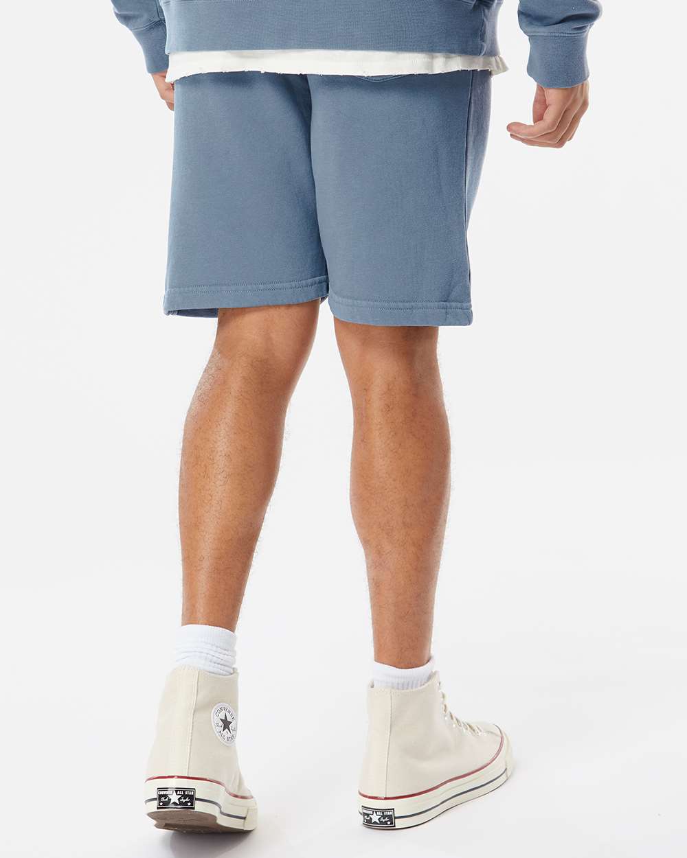 Independent Trading Co.-PRM50STPD-Pigment-Dyed Fleece Shorts - Image 31
