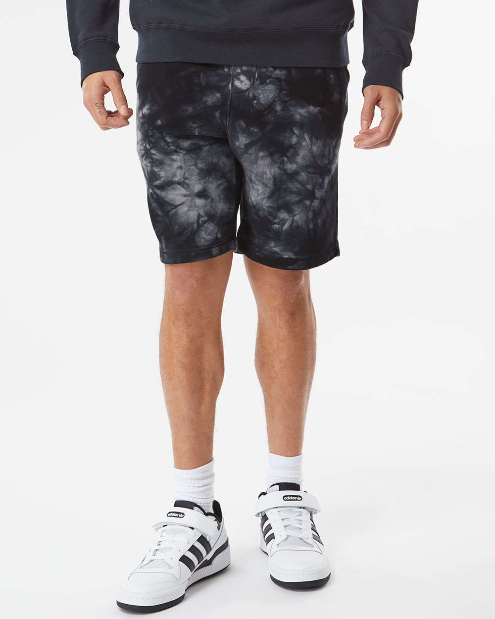 Independent Trading Co.-PRM50STTD-Tie-Dyed Fleece Shorts - Image 4