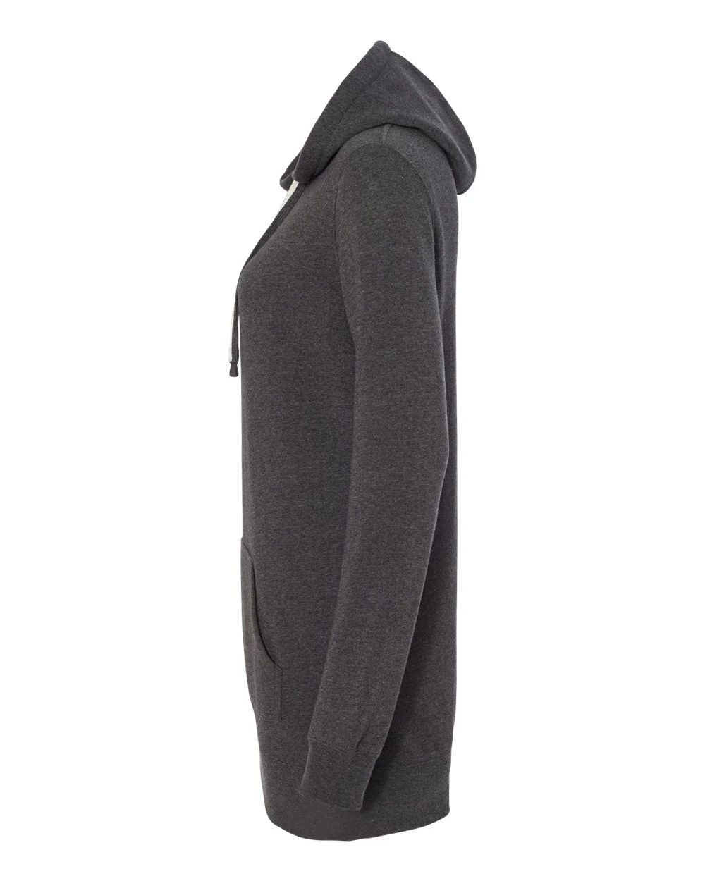 Independent Trading Co.-PRM65DRS-Women’s Special Blend Hooded Sweatshirt Dress - Image 4
