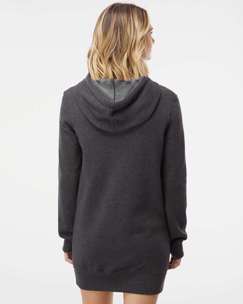 Independent Trading Co.-PRM65DRS-Women’s Special Blend Hooded Sweatshirt Dress - Image 7