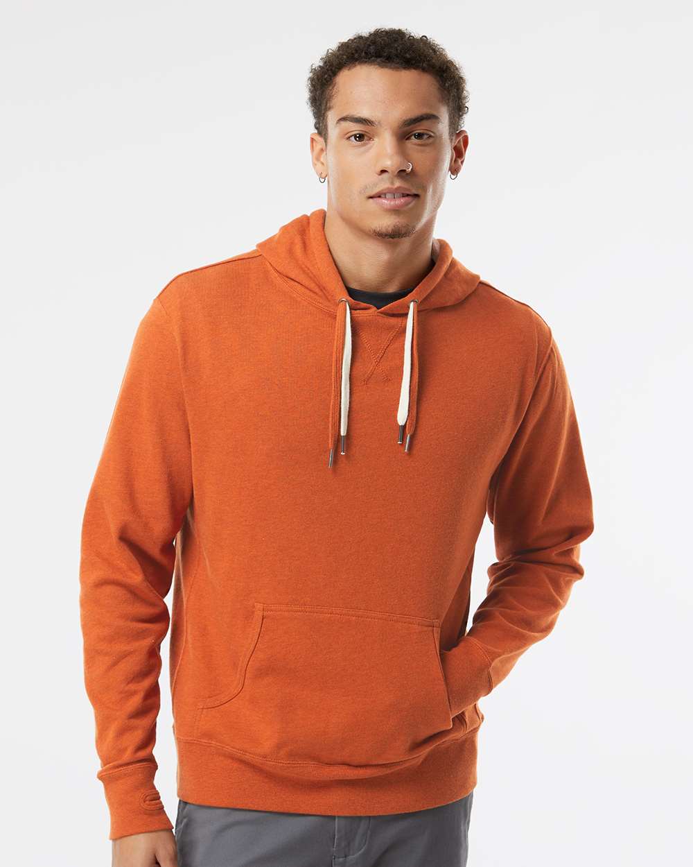 Independent Trading Co.-PRM90HT-Midweight French Terry Hooded Sweatshirt - Image 11