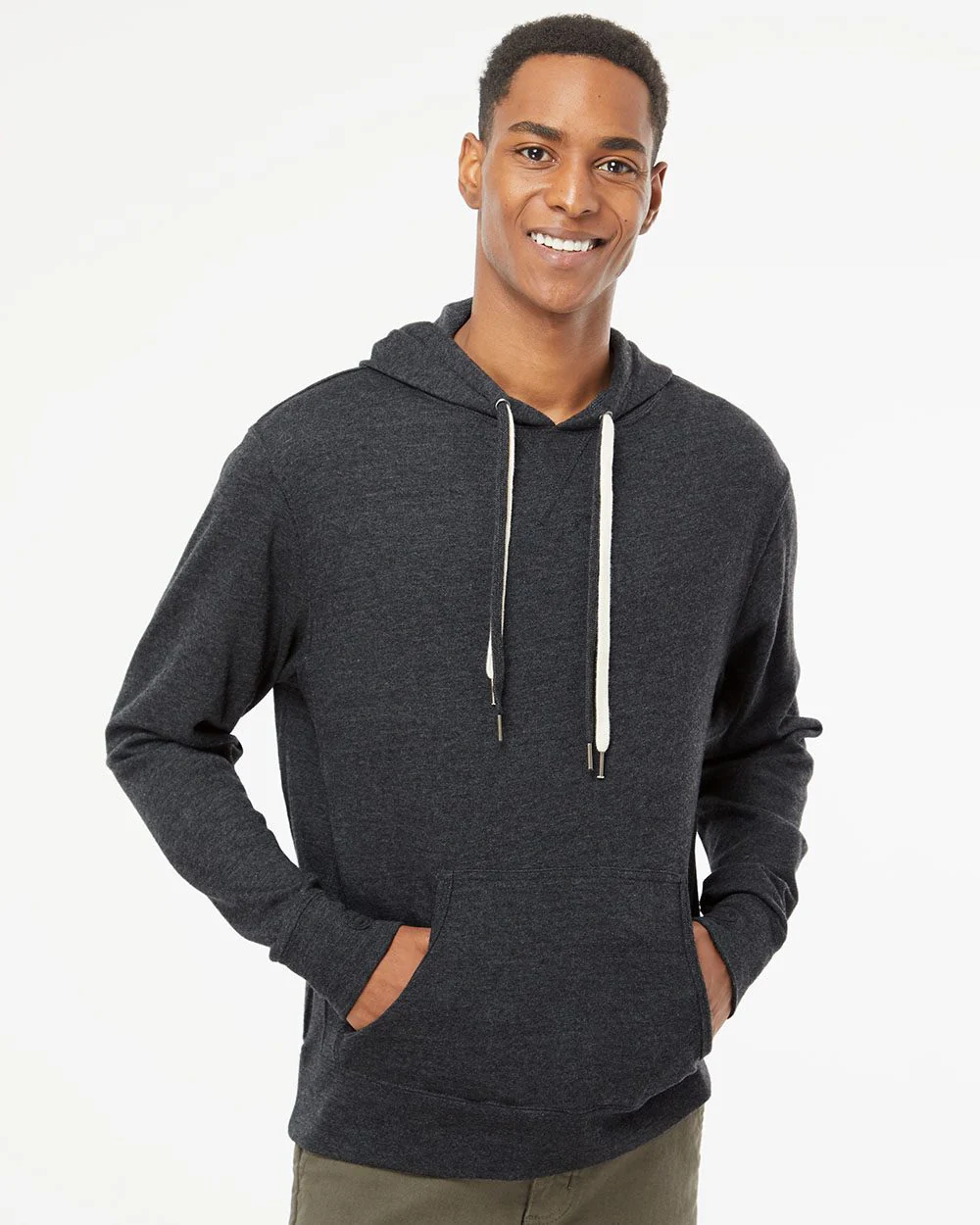 Independent Trading Co.-PRM90HT-Midweight French Terry Hooded Sweatshirt - Image 7