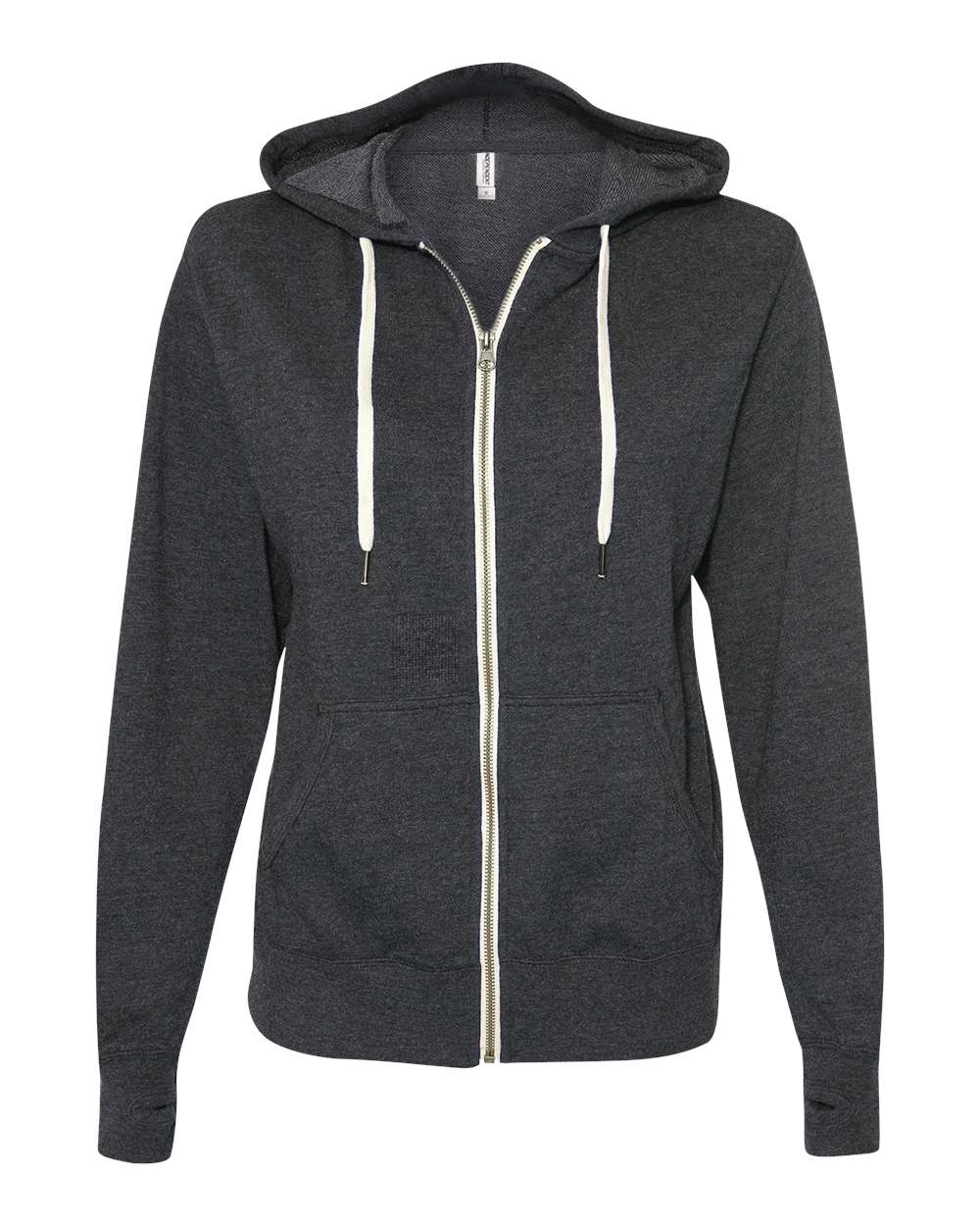 Independent Trading Co.-PRM90HTZ-Heathered French Terry Full-Zip Hooded Sweatshirt - Image 20
