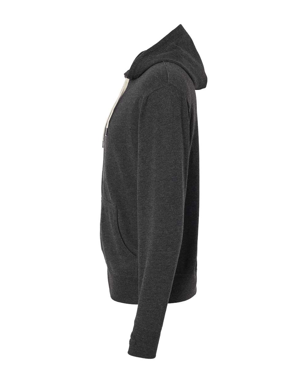 Independent Trading Co.-PRM90HTZ-Heathered French Terry Full-Zip Hooded Sweatshirt - Image 22