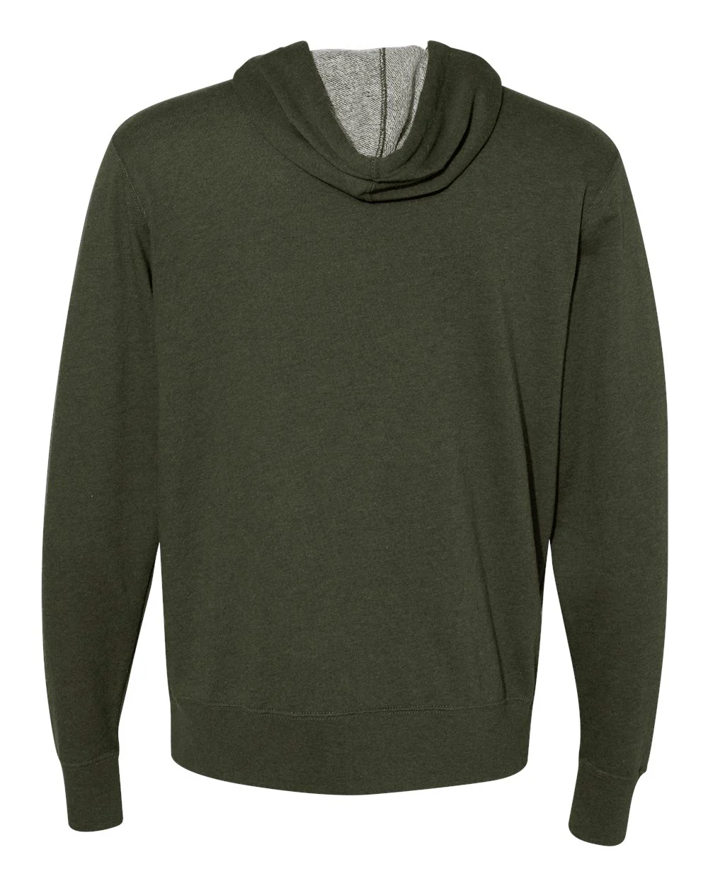 Independent Trading Co.-PRM90HTZ-Heathered French Terry Full-Zip Hooded Sweatshirt - Image 33