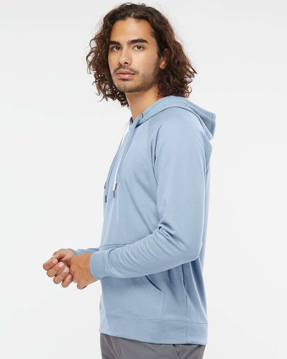 Independent Trading Co.-SS1000-Icon Lightweight Loopback Terry Hooded Sweatshirt - Image 42