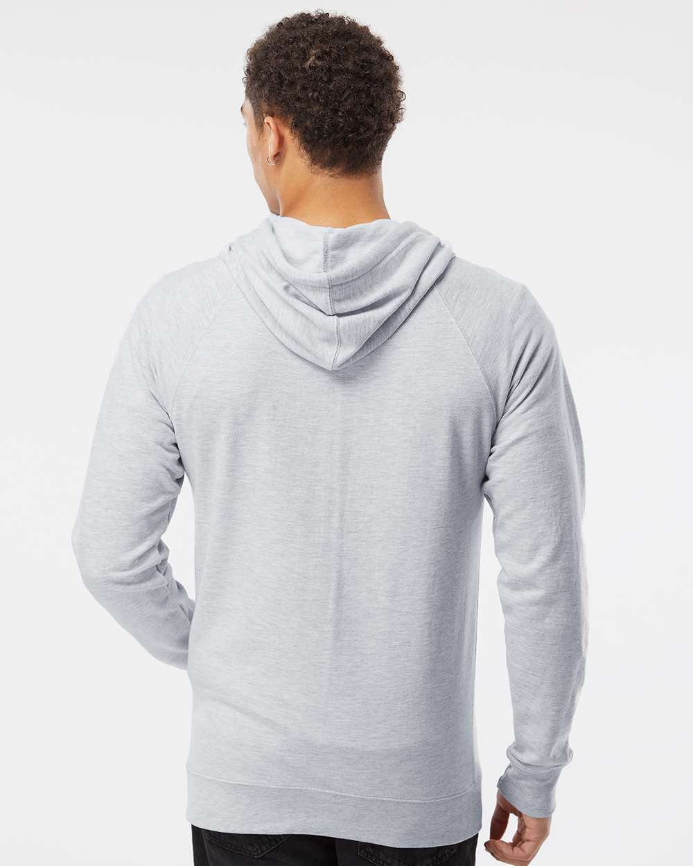 Independent Trading Co.-SS1000-Icon Lightweight Loopback Terry Hooded Sweatshirt - Image 6