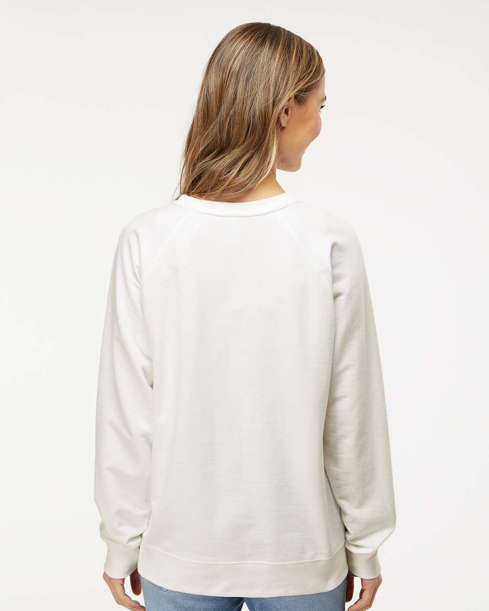 Independent Trading Co.-SS1000C-Icon Lightweight Loopback Terry Crewneck Sweatshirt - Image 19