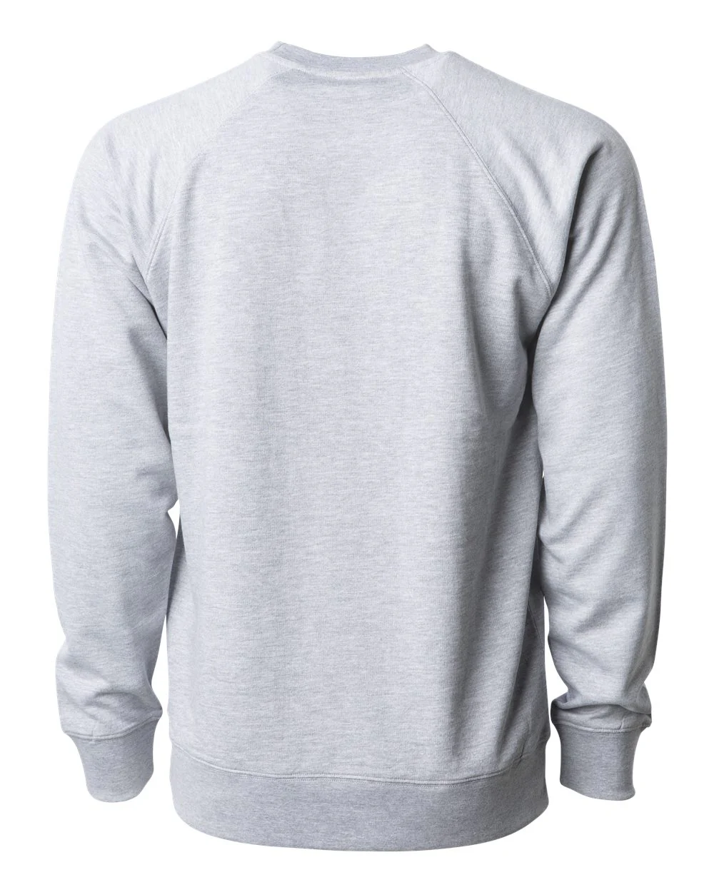 Independent Trading Co.-SS1000C-Icon Lightweight Loopback Terry Crewneck Sweatshirt - Image 2