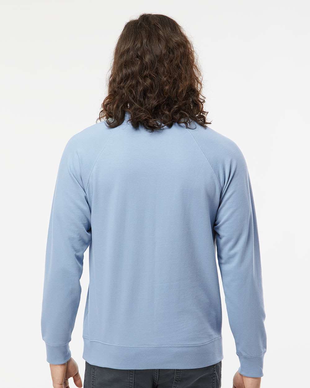 Independent Trading Co.-SS1000C-Icon Lightweight Loopback Terry Crewneck Sweatshirt - Image 43