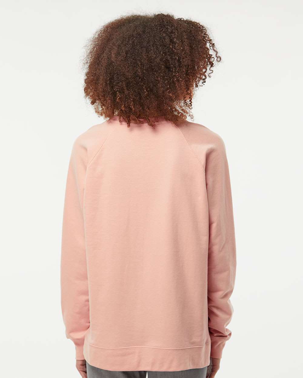 Independent Trading Co.-SS1000C-Icon Lightweight Loopback Terry Crewneck Sweatshirt - Image 61