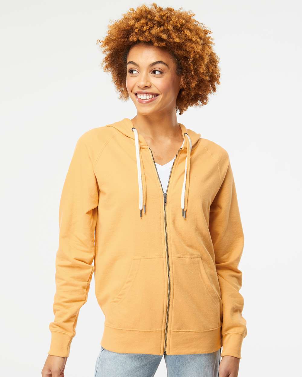 Independent Trading Co.-SS1000Z-Icon Lightweight Loopback Terry Full-Zip Hooded Sweatshirt - Image 26