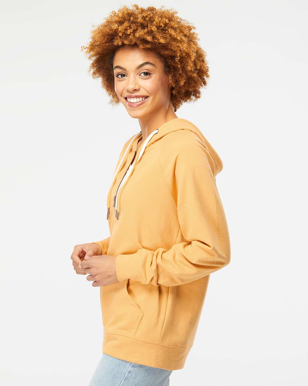 Independent Trading Co.-SS1000Z-Icon Lightweight Loopback Terry Full-Zip Hooded Sweatshirt - Image 27