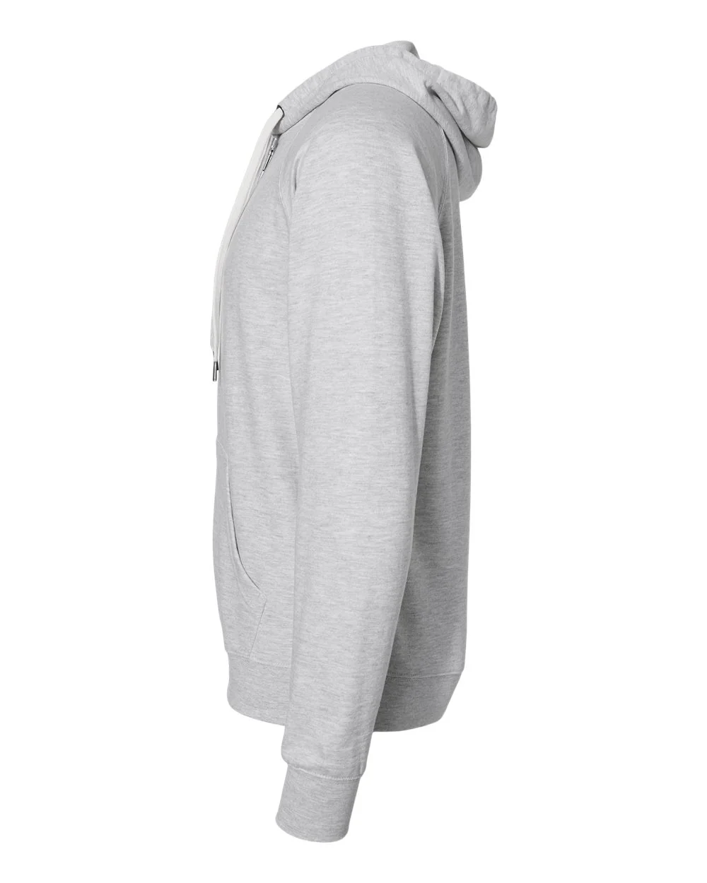 Independent Trading Co.-SS1000Z-Icon Lightweight Loopback Terry Full-Zip Hooded Sweatshirt - Image 3