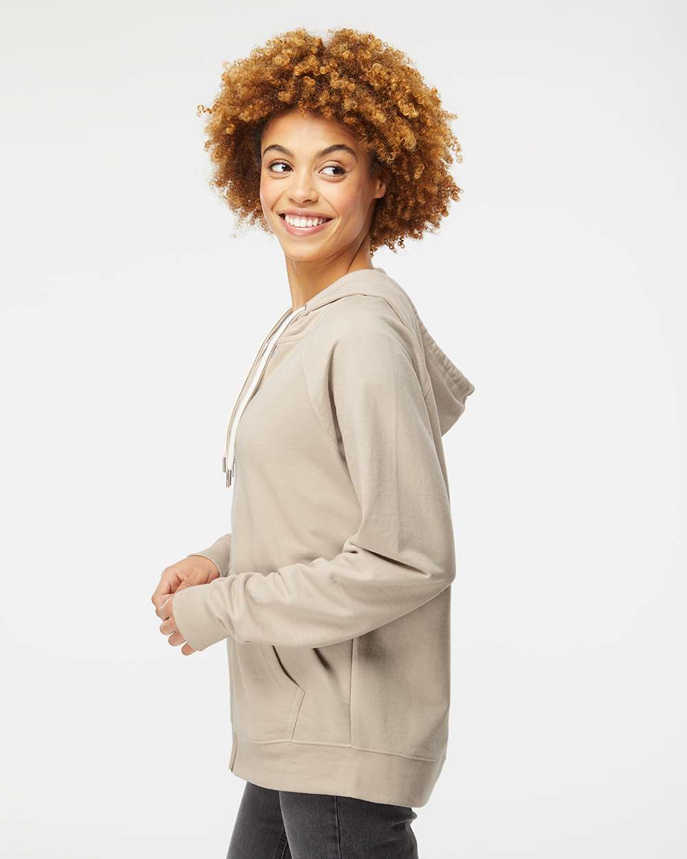 Independent Trading Co.-SS1000Z-Icon Lightweight Loopback Terry Full-Zip Hooded Sweatshirt - Image 57