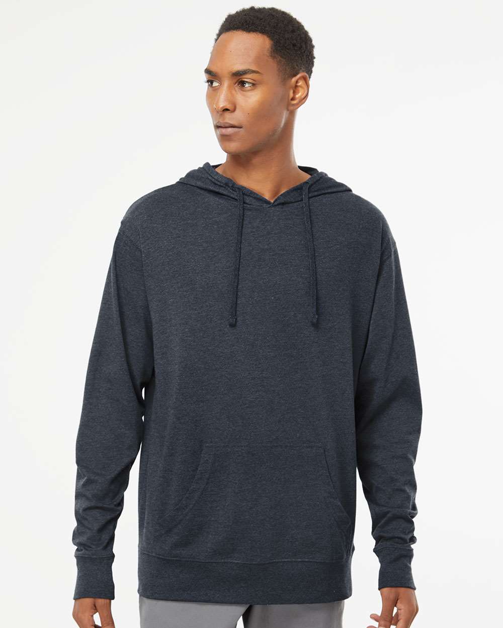 Independent Trading Co.-SS150J-Lightweight Hooded Pullover T-Shirt - Image 17