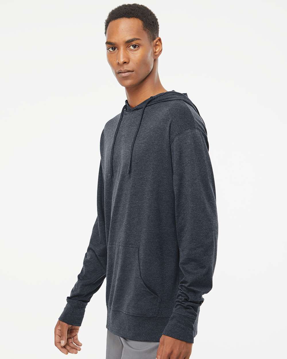 Independent Trading Co.-SS150J-Lightweight Hooded Pullover T-Shirt - Image 18