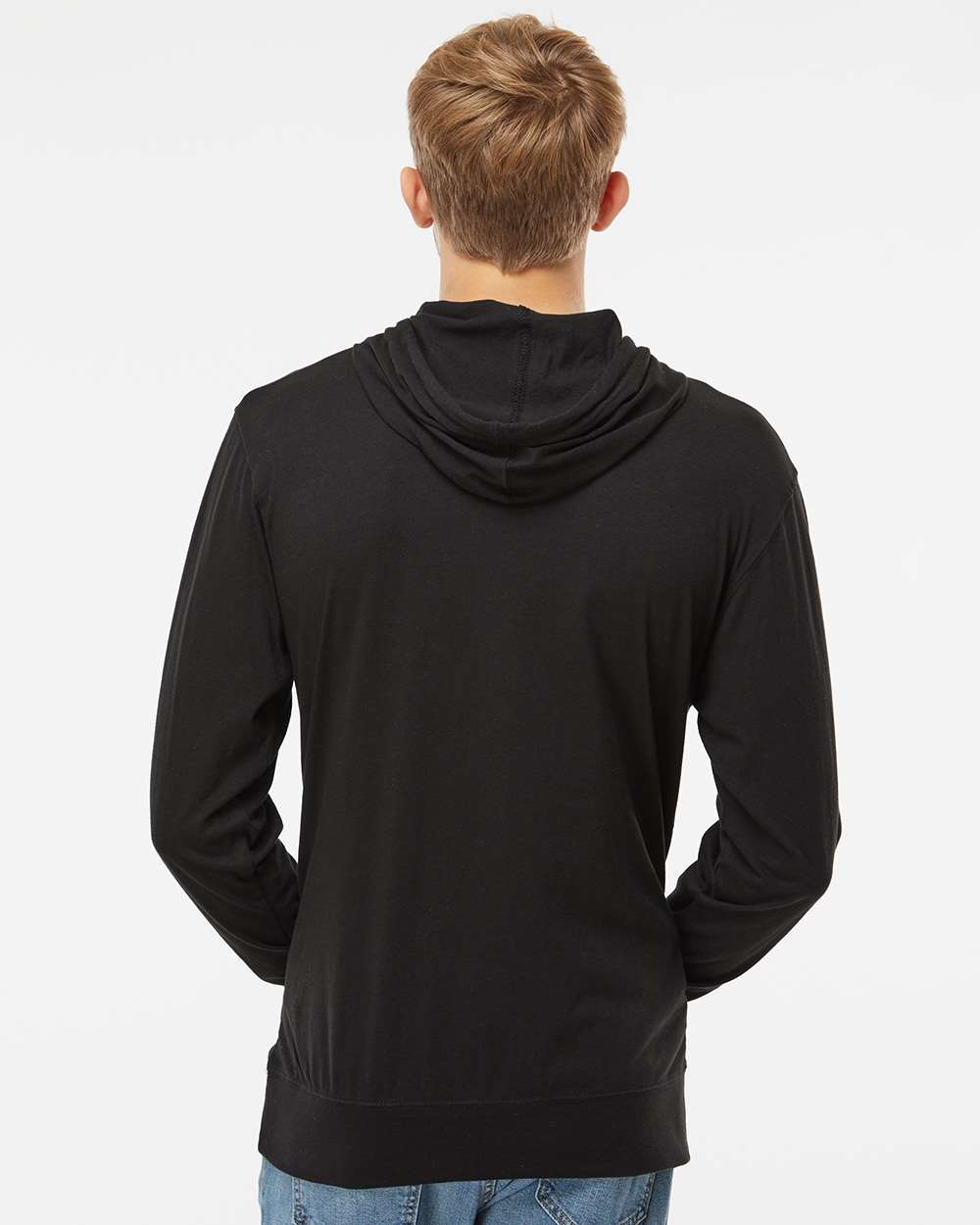 Independent Trading Co.-SS150J-Lightweight Hooded Pullover T-Shirt - Image 6
