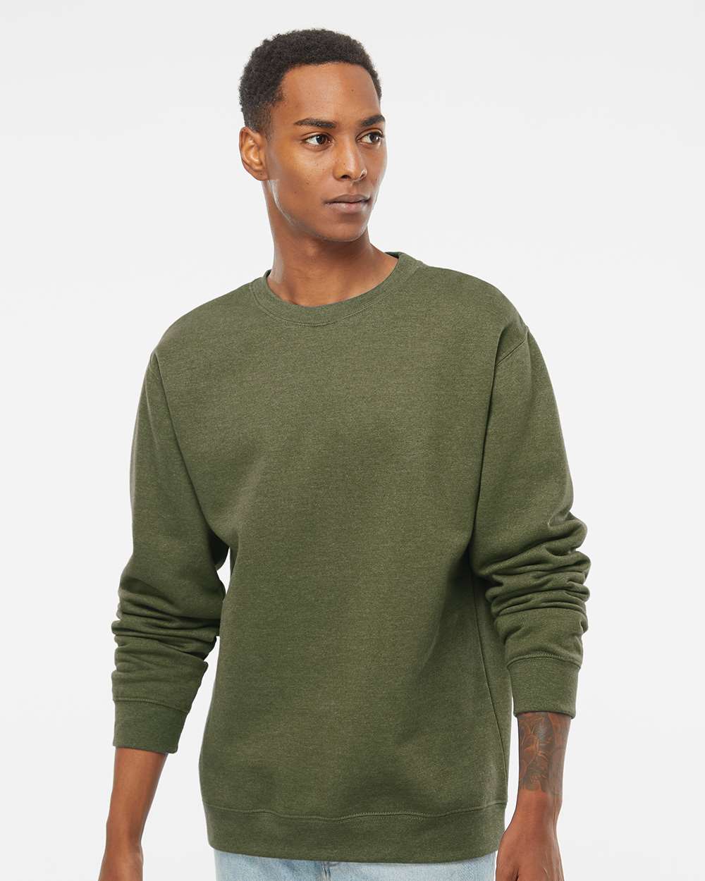 Independent Trading Co.-SS3000-Midweight Crewneck Sweatshirt - Image 11