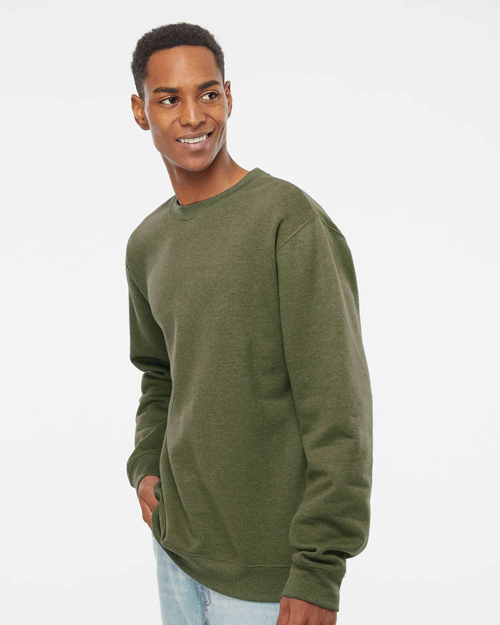 Independent Trading Co.-SS3000-Midweight Crewneck Sweatshirt - Image 12