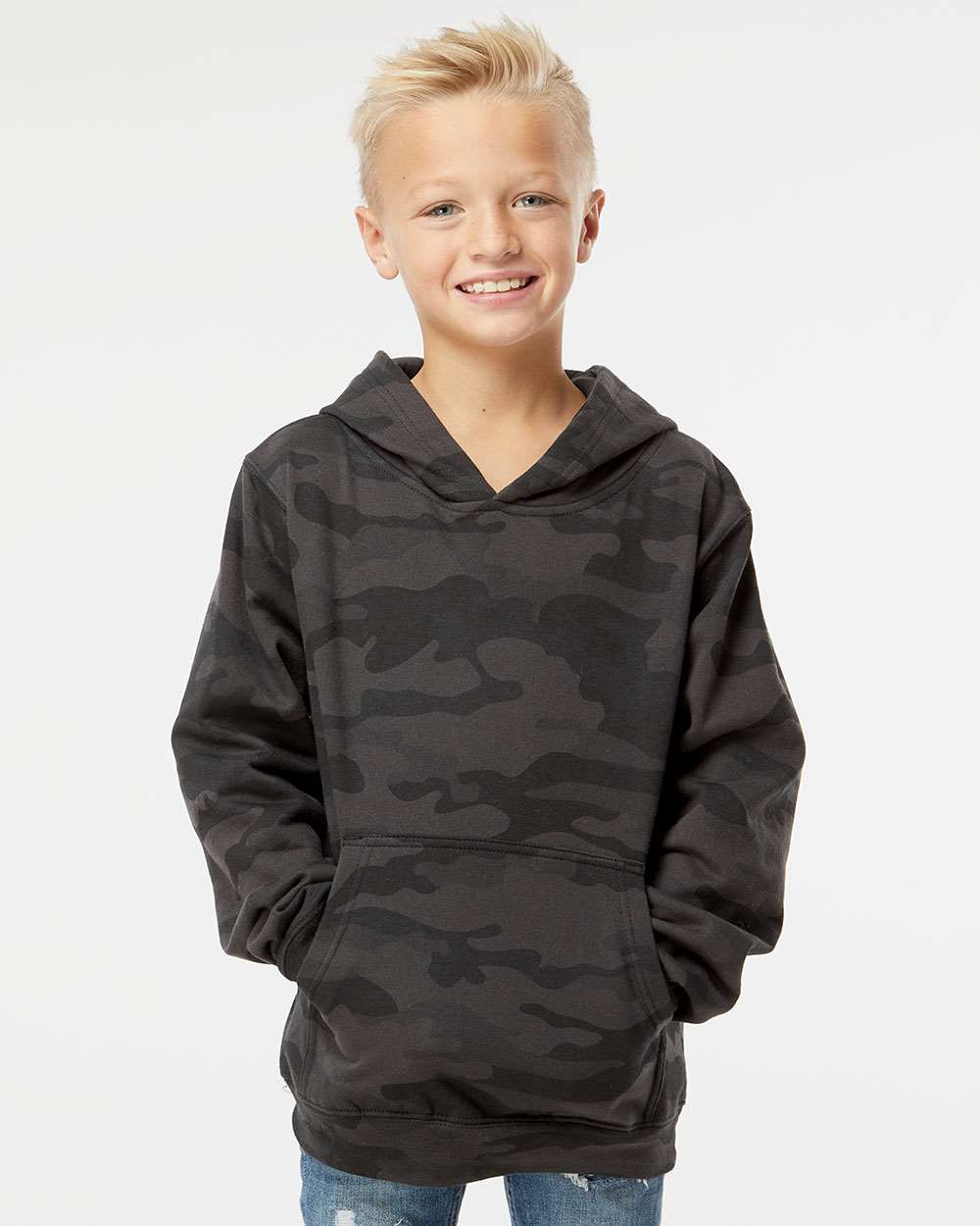 Independent Trading Co.-SS4001Y-Youth Midweight Hooded Sweatshirt - Image 11