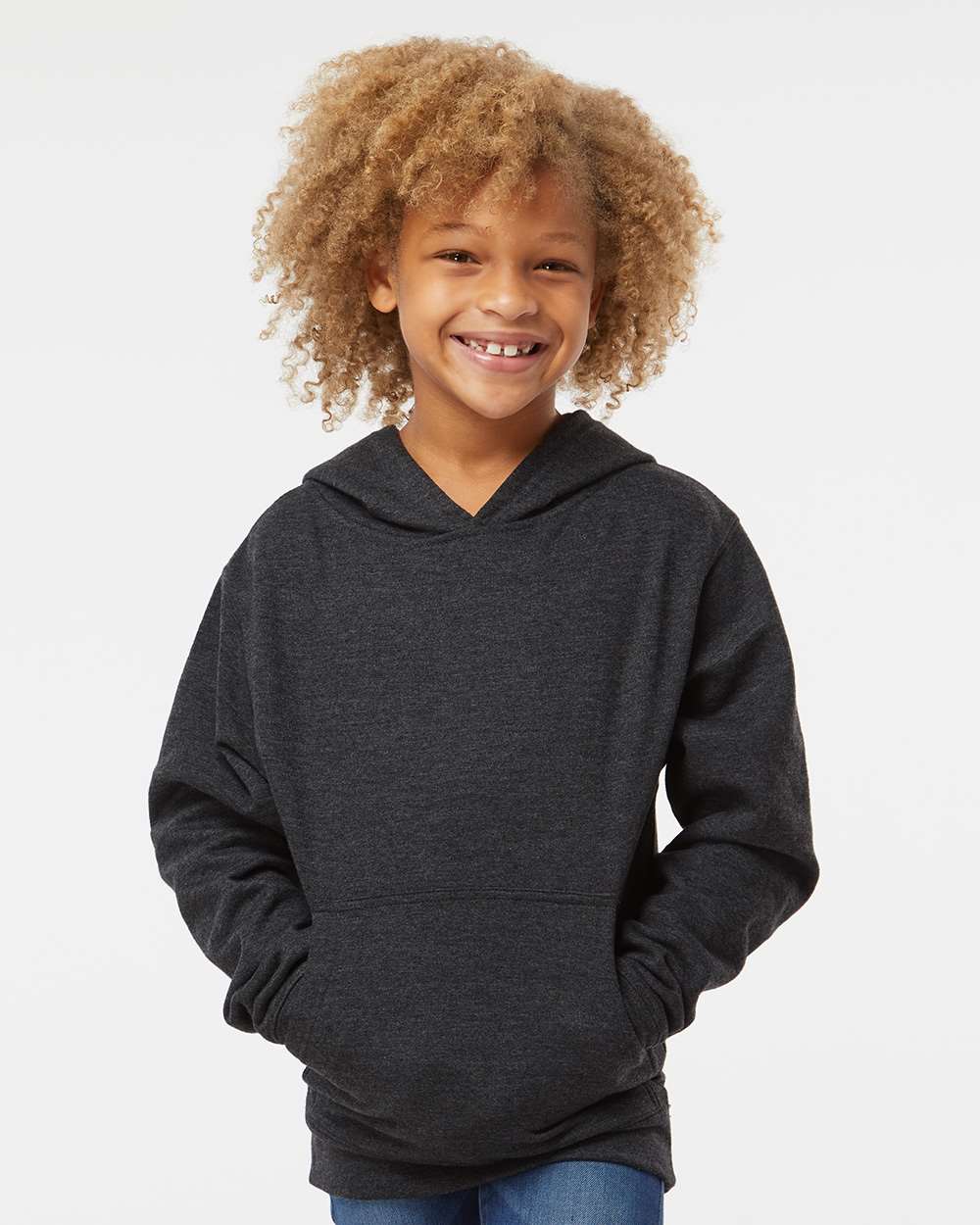 Independent Trading Co.-SS4001Y-Youth Midweight Hooded Sweatshirt - Image 17