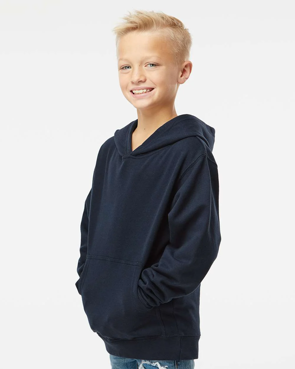Independent Trading Co.-SS4001Y-Youth Midweight Hooded Sweatshirt - Image 24